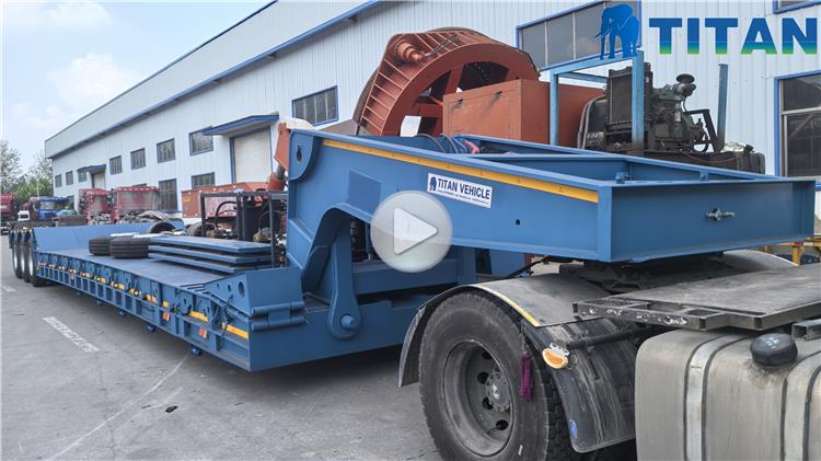 4 Axle Detachable Lowboy Trailer for Sale In Jamaica