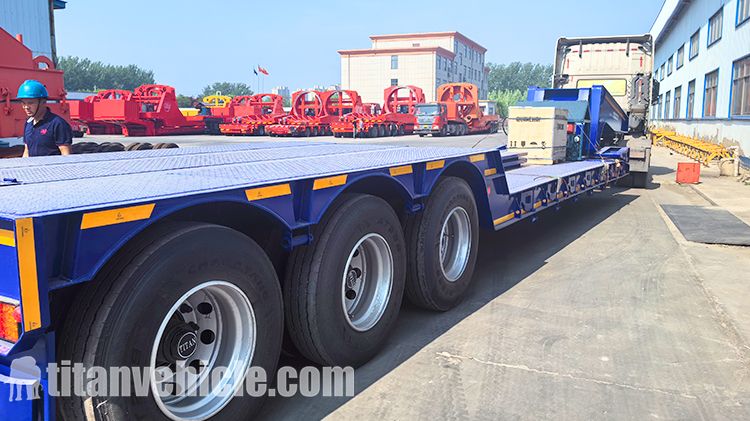 3 Axle Removable Gooseneck Trailer for Sale in Guatemala