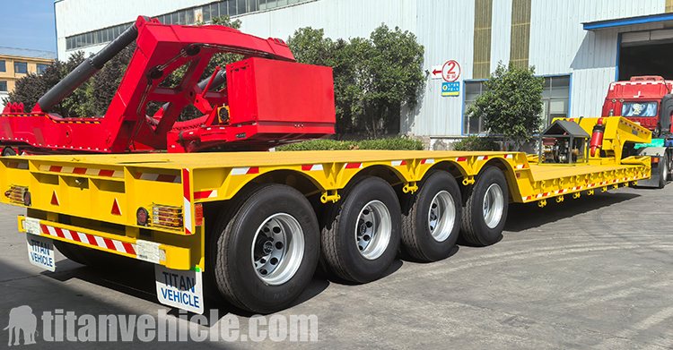 4 Axle Removable Gooseneck Trailer for Sale in Barbados