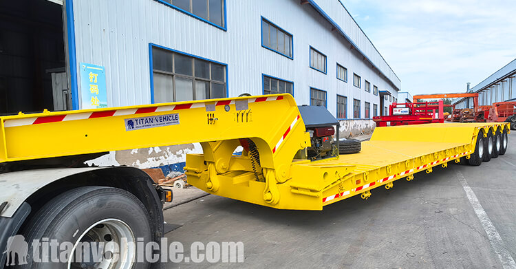4 Axle Removable Gooseneck Trailer for Sale in Barbados