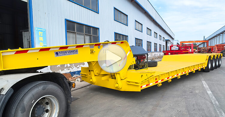 4 Axle Removable Gooseneck Trailer for Sale in Barbados