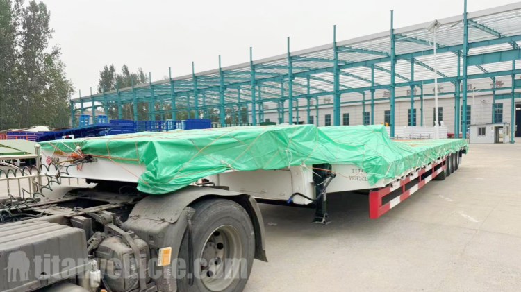 4 Axle Low Loader Trailer for Sale in Tanzania