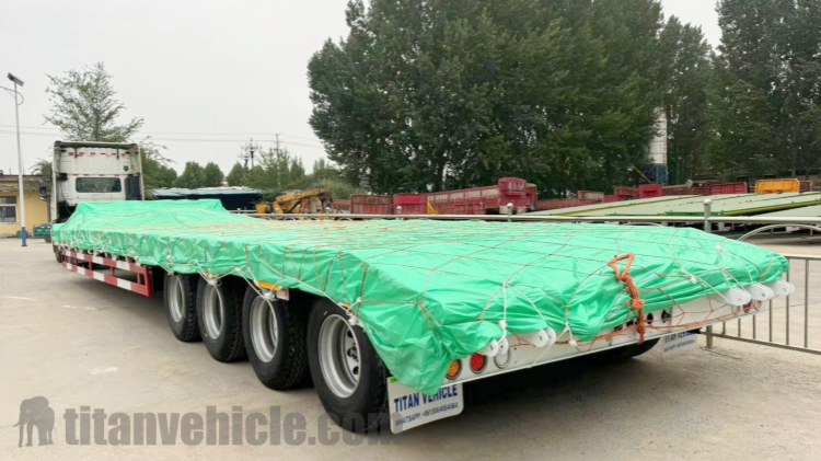 4 Axle Low Loader Trailer for Sale in Tanzania
