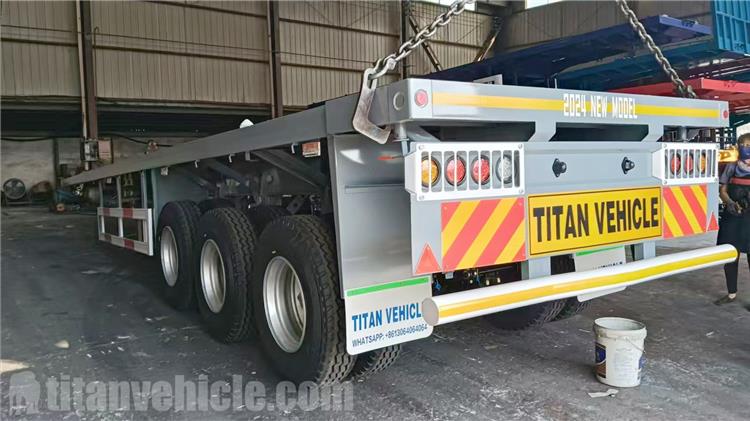 12.5m Tri Axle Trailer for Sale In Burkina Faso