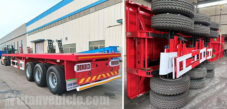 40 Foot Flatbed Semi Trailer for Sale in Ivory Coast