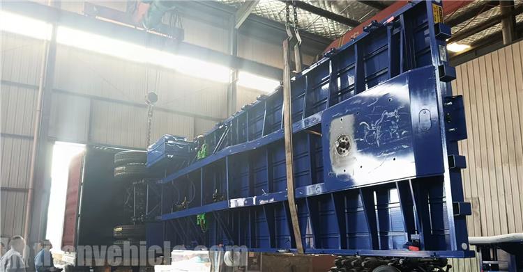 600mm High Side Cargo Semi Trailer for Sale In Oman