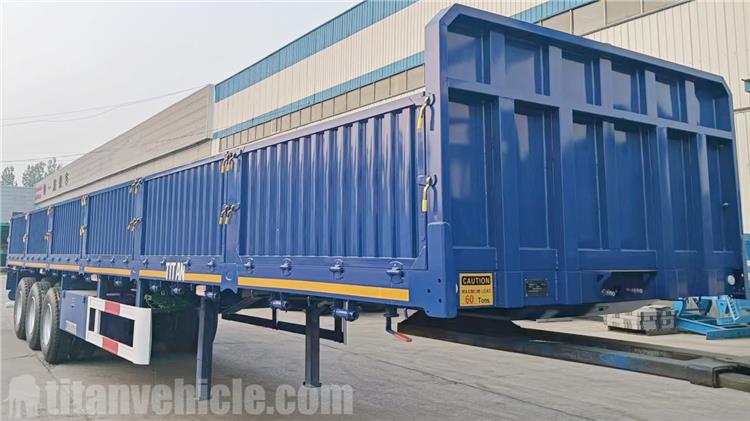 600mm High Side Cargo Semi Trailer for Sale In Oman