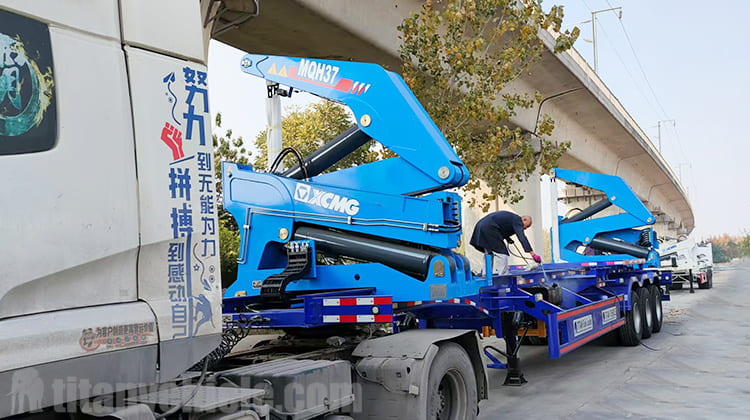 37 Ton Side Loader Trailer for Sale in Papua New Guinea