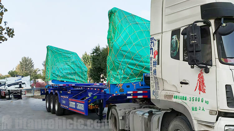 37 Ton Side Loader Trailer for Sale in Papua New Guinea