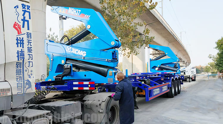 37 Ton Side Loader Trailer for Sale in Papua New Guinea