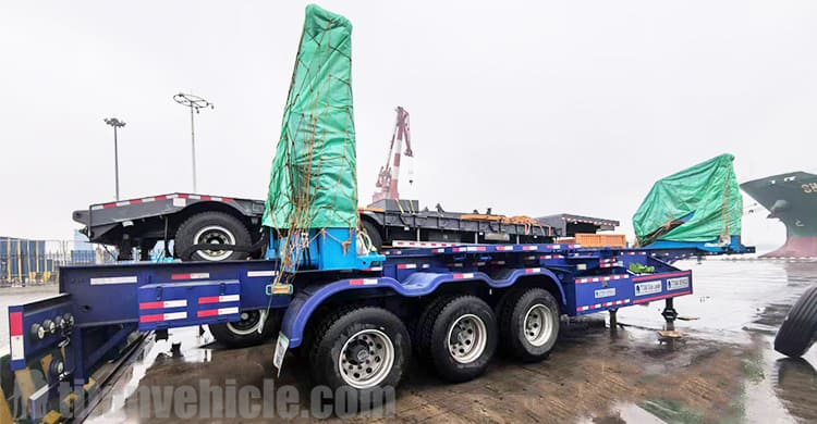40 Foot Side Lift Container Trailer for Sale in Guyana