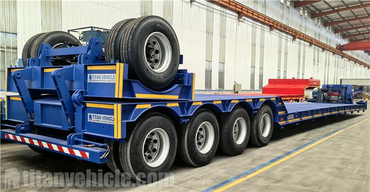 5 Axle Detachable Gooseneck Trailer for Sale In Papua New Guinea