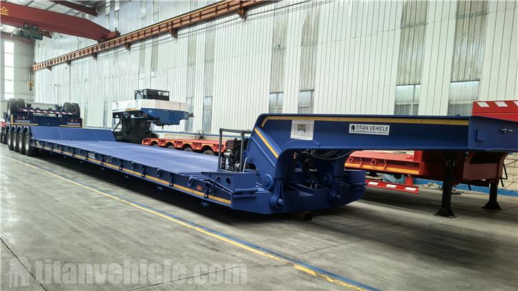 5 Axle Detachable Gooseneck Trailer for Sale In Papua New Guinea