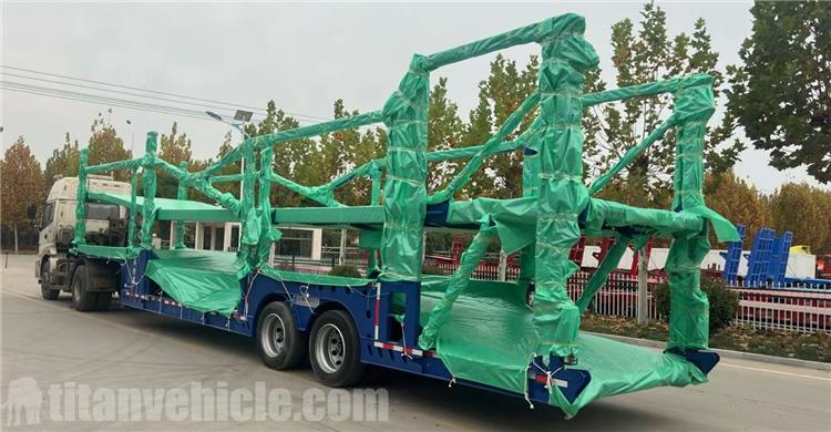 2 Axle Car Carrier Trailer for Sale In Tanzania