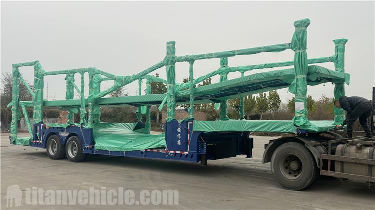 2 Axle Car Carrier Trailer for Sale In Tanzania