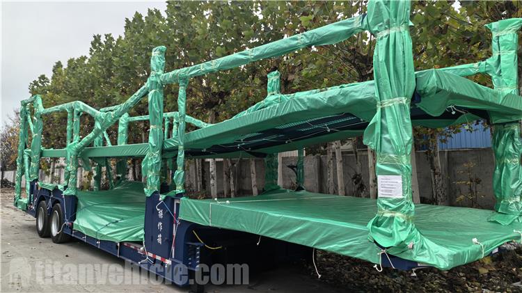 2 Axle Car Carrier Trailer for Sale In Tanzania