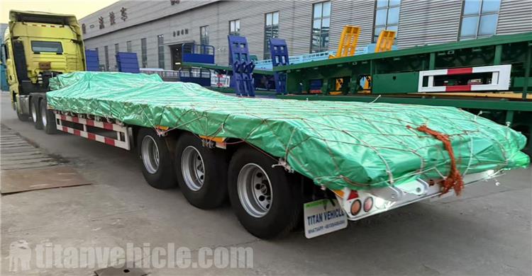 3 Axle 80 Ton Low Bed Trailer for Sale In Zimbabwe
