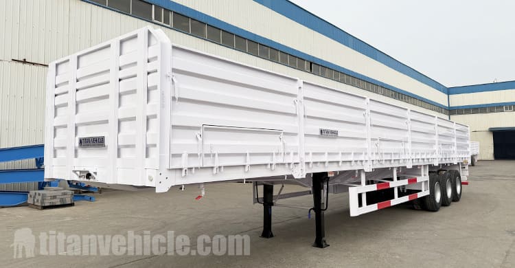 3 Axle Drop Side Grain Transport Trailer for Sale in Zimbabwe