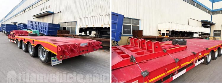 4 Axle Semi Low Bed Trailer for Sale in Philippines