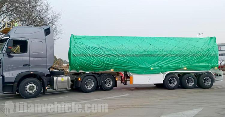 45000 Liters Diesel Tanker Fuel Trailer for Sale in Angola