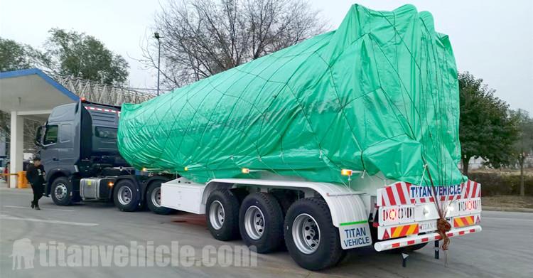 45000 Liters Diesel Tanker Fuel Trailer for Sale in Angola