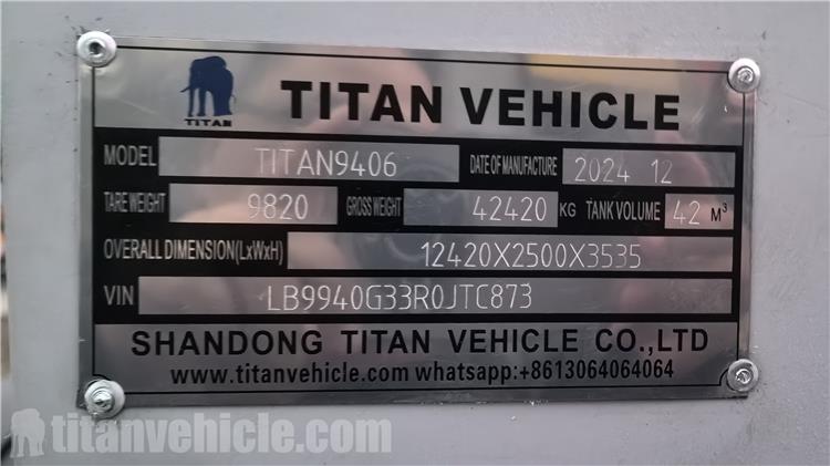 3 Axle Aluminum Tanker Trailer for Sale In Jamaica