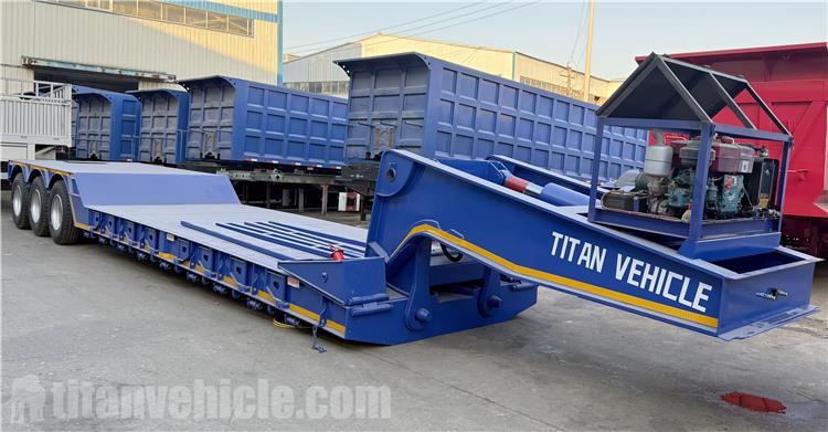 60 Ton Detachable Gooseneck Trailer for Sale In Nigeria Lagos