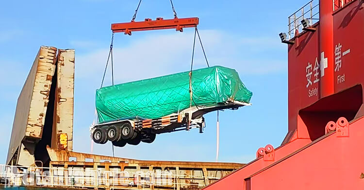 3 Axle Cement Tanker Trailer for Sale in Ghana