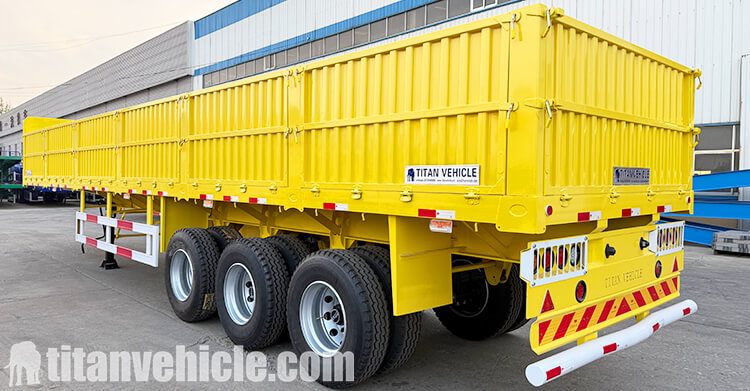 3 axle sidewall trailer for sale in Uganda