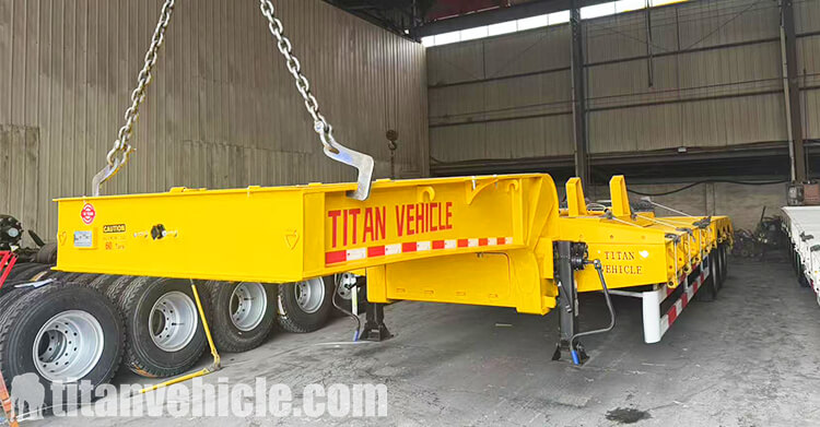 3 Axle 60 Ton Semi Lowbed Trailer for Sale in Guyana