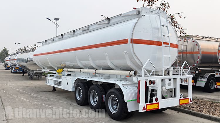 3 Axle Fuel Tanker Trailer for Sale in Zambia