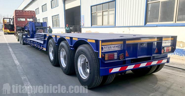 3 Axle 100 Ton Detachable Gooseneck Trailer for Sale in Jamaica