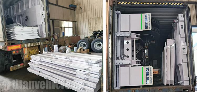 TITAN Triaxle Dropside Semi Trailer for Sale in Zimbabwe