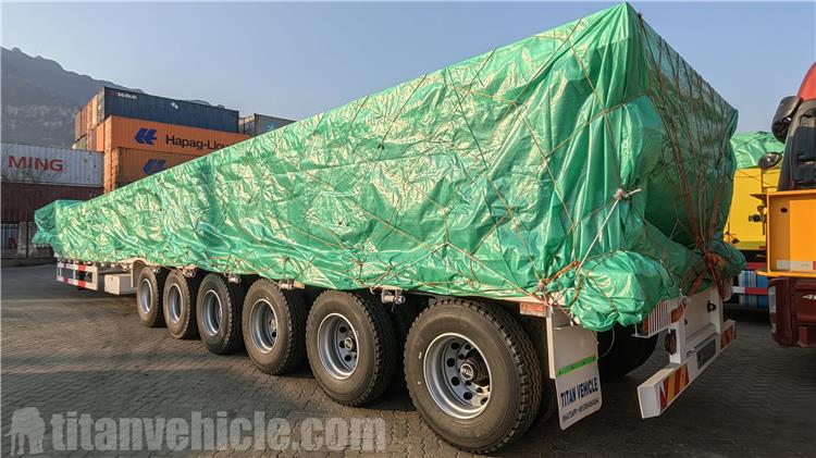 6 Axle Flatbed Trailer for Sale In Ivory Coast