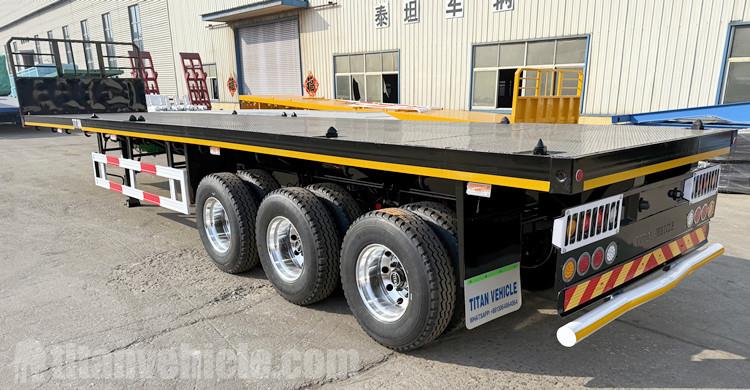 40ft Container Flatbed Trailer for Sale in Sierra Leone
