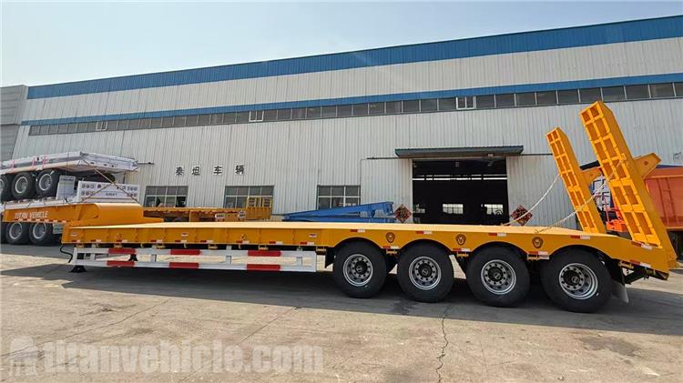 4 Axle 100 Ton Low Loader Trailer for Sale In Guyana