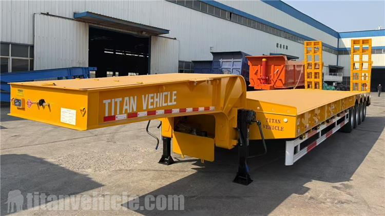4 Axle 100 Ton Low Loader Trailer for Sale In Guyana