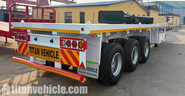 3 Axle 40 Ft Flatbed Trailer for Sale in Uganda