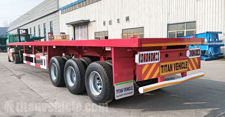 3 Axle Flatbed Semi Trailer Manufacturers for Sale in Nigeria