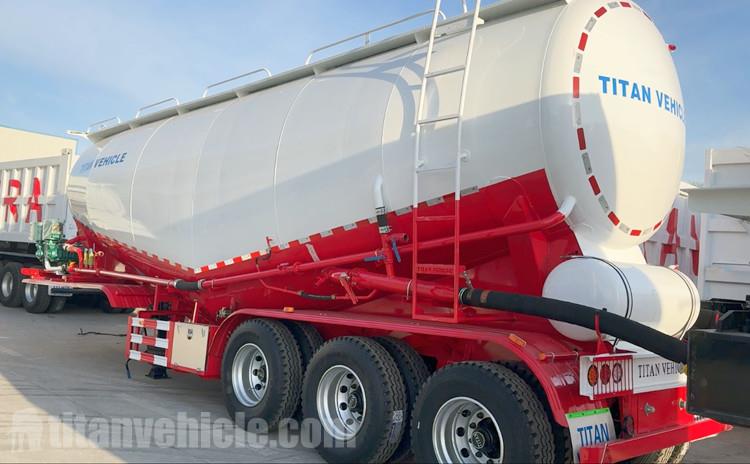 TITAN Dry Bulk Cement Tanker Trailer for Sale in Ghana
