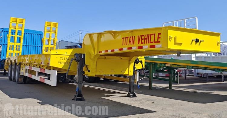 3 Axle Low Bed Trailer Truck for Sale in Guam