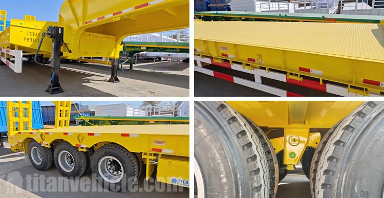 3 Axle Low Bed Trailer Truck for Sale in Guam