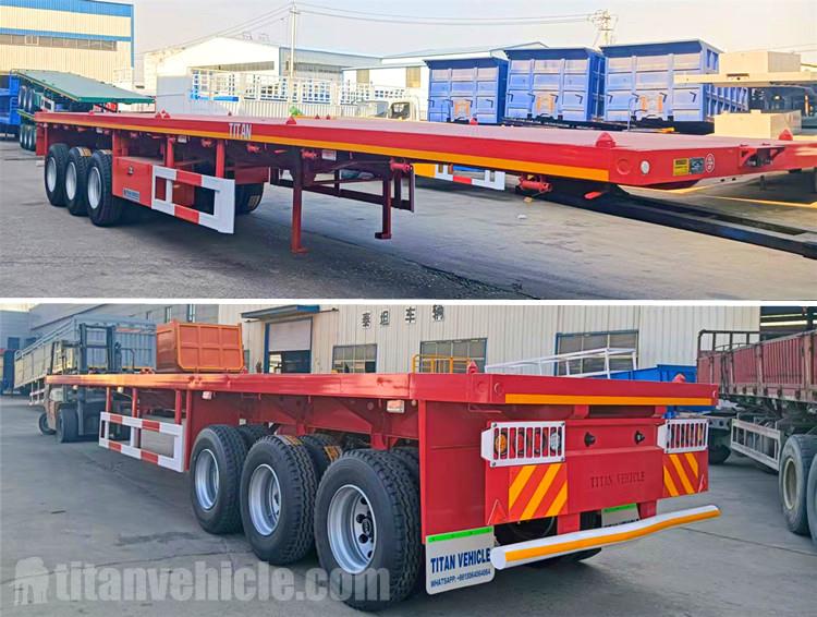 40 Foot Flat Bed Trailers for Sale in Tanzania