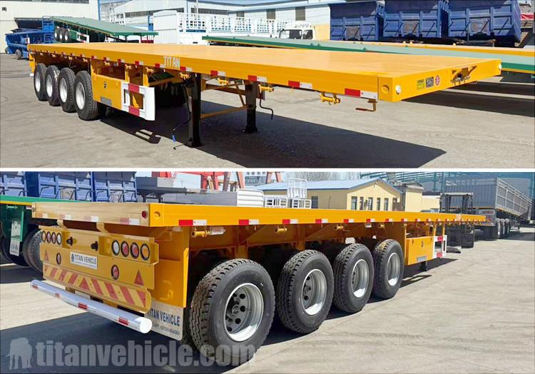 4 Axle Flatbed Trailer for Sale in Kenya