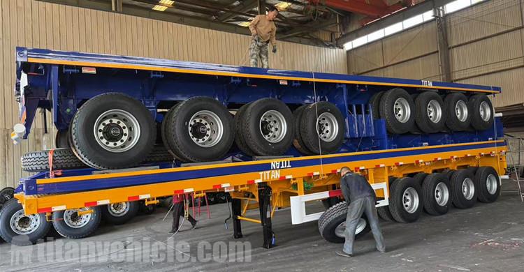 4 Axle Flatbed Trailer for Sale in Kenya