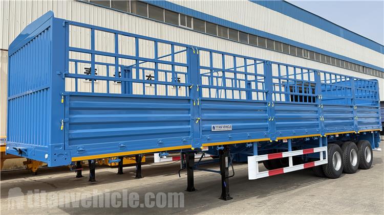 80 Ton Fence Cargo Trailer for Sale In Nigeria Lagos