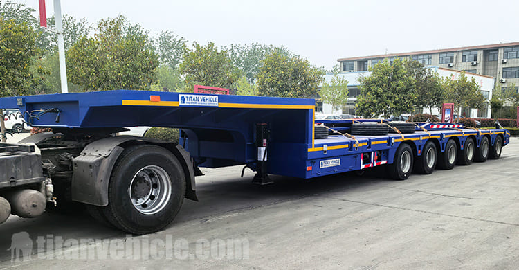 6 Axle Heavy Low Loader Trailer for Sale in Ghana