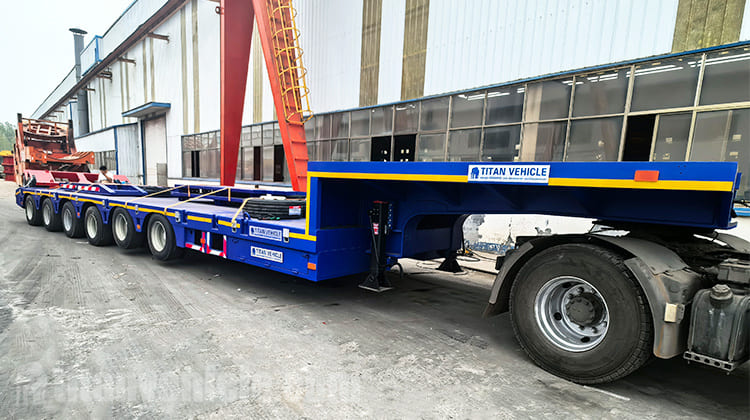 6 Axle Heavy Low Loader Trailer for Sale in Ghana