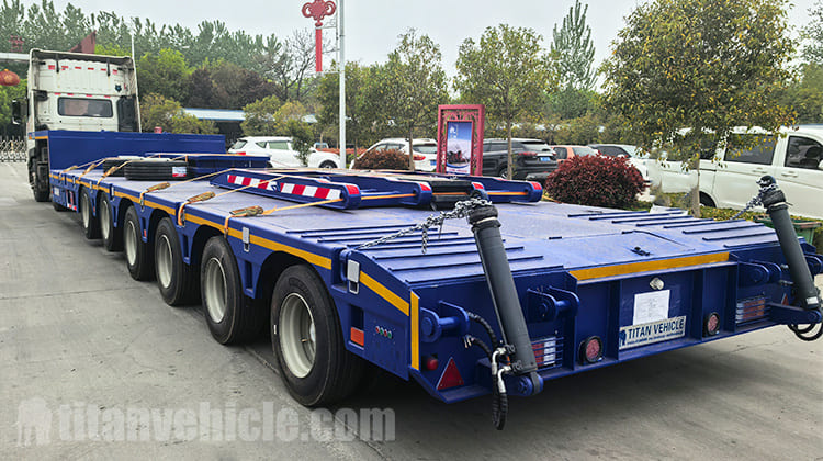 6 Axle Heavy Low Loader Trailer for Sale in Ghana