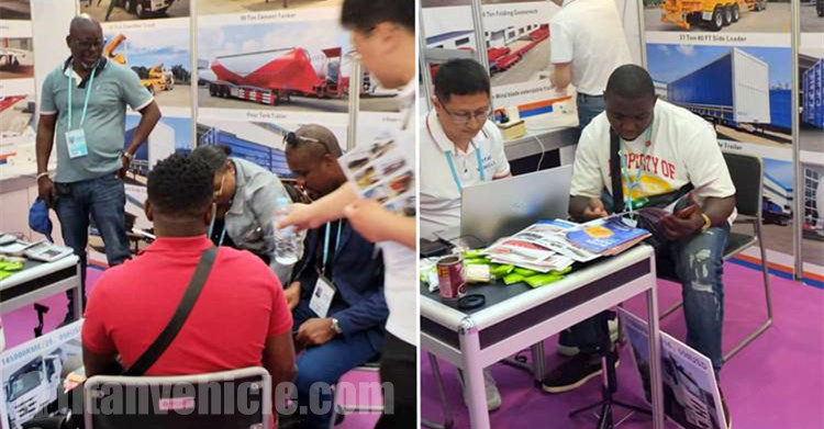 Customers from All Over the World Visit the TITAN Booth at the Canton Fair